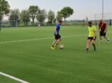 Laatste training S.K.N.W.K. JO9-1 van seizoen 2022-2023 (partijtje tegen de ouders) (87/178)